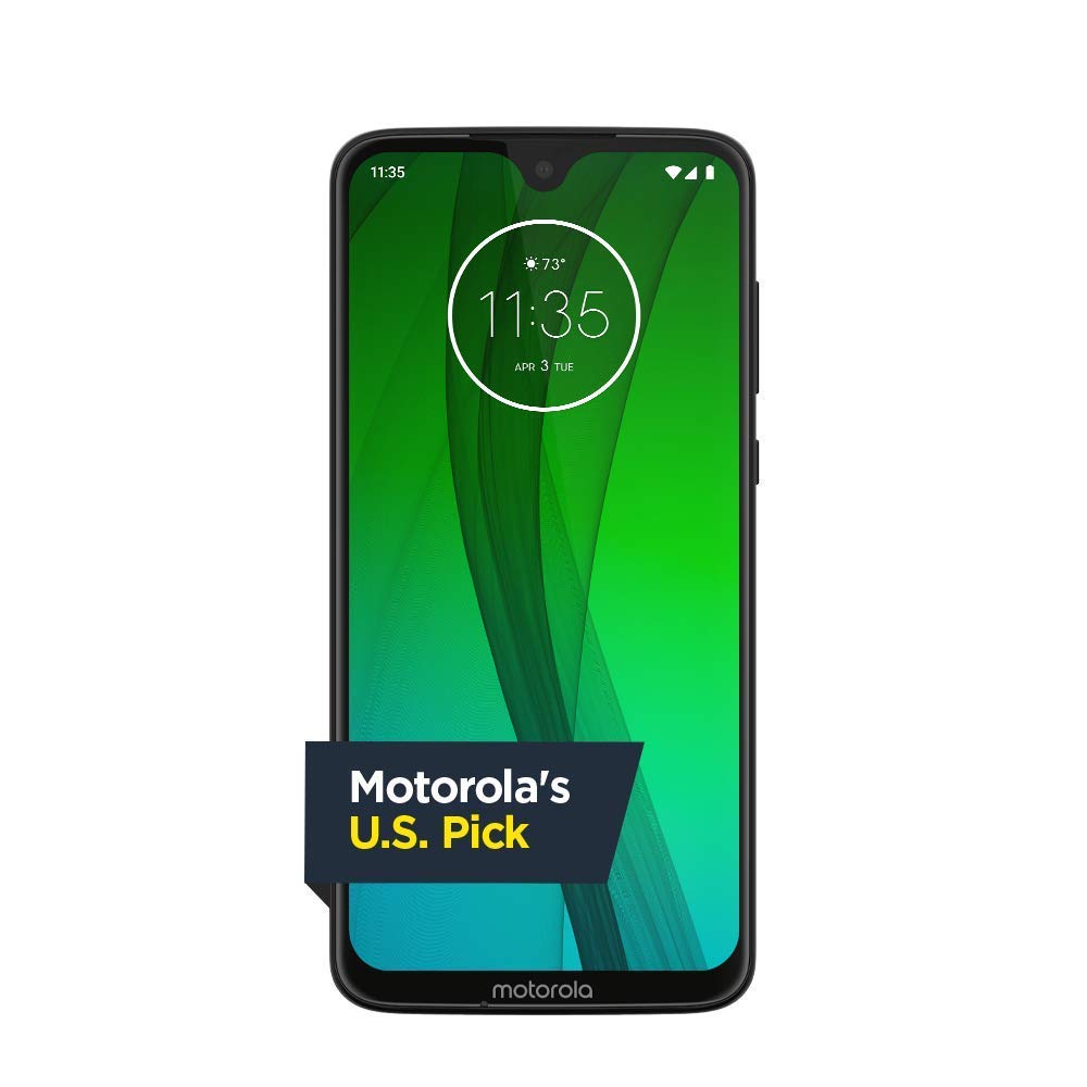 Amazon.com: Motorola Moto G7, 64GB, Ceramic Black - Unlocked